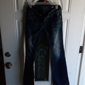 Miss Me boot cut jeans.